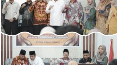 Walikota Solok Tanda Tangani Pendidikan Pengawas Partisipatif Bersama Bawaslu